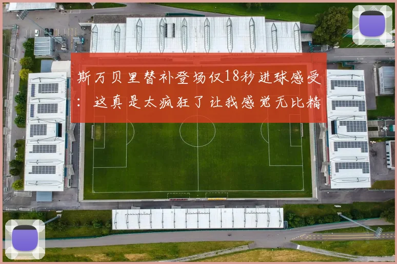 斯万贝里替补登场仅18秒进球感受：这真是太疯狂了让我感觉无比精彩